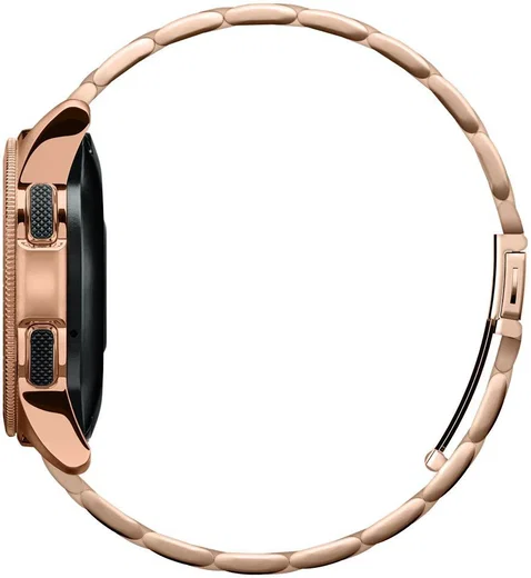 Spigen Modern Fit Universeel Smartwatch 20MM Bandje RVS Roze Goud afbeelding 4