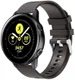 Universeel Smartwatch 20MM Bandje Siliconen met Gesp Sluiting Zwart afbeelding 1