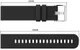 Universeel Smartwatch 20MM Bandje Siliconen met Gesp Sluiting Zwart afbeelding 3