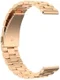 Universeel Smartwatch 20MM Bandje Schakels Roestvrij Staal Roze Goud afbeelding 3