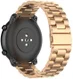 Universeel Smartwatch 20MM Bandje Schakels Roestvrij Staal Roze Goud afbeelding 2