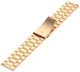 Universeel Smartwatch 20MM Bandje Schakels Roestvrij Staal Roze Goud afbeelding 4