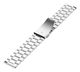 Universeel Smartwatch 20MM Bandje - Schakels Roestvrij Staal - Zilver afbeelding 6