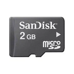 Sandisk MicroSD Geheugenkaart 2GB Zwart afbeelding 1