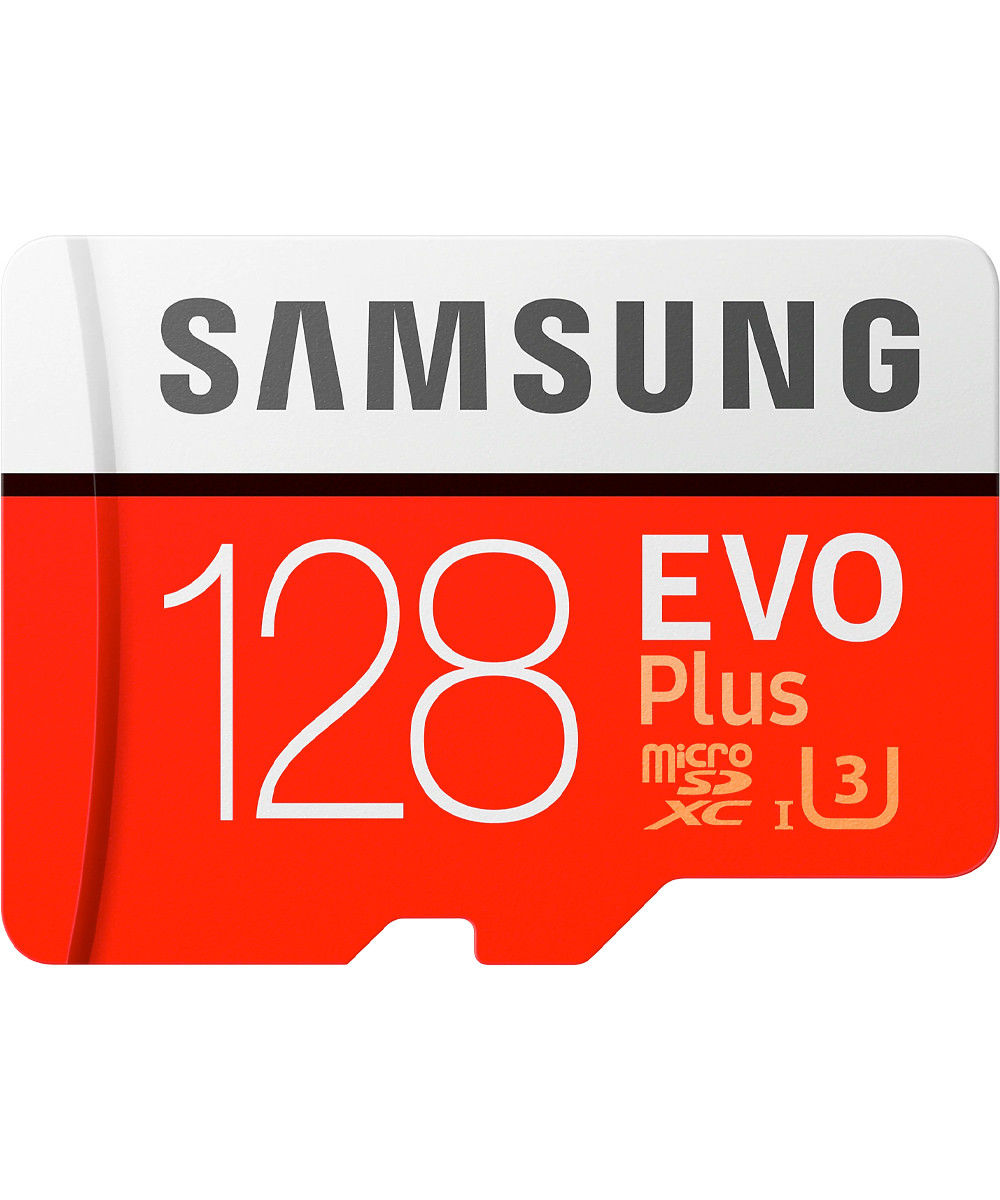 Samsung EVO Plus MicroSDXC Geheugenkaart (2020) met Adapter 128GB Rood afbeelding 1