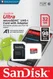 Sandisk Ultra MicroSD kaart 32GB A1 Class 10 afbeelding 2