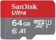 Sandisk Ultra MicroSD kaart 64GB A1 Class 10 afbeelding 1