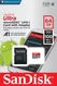 Sandisk Ultra MicroSD kaart 64GB A1 Class 10 afbeelding 2