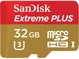 Sandisk Extreme Plus 32GB MicroSD kaart afbeelding 1
