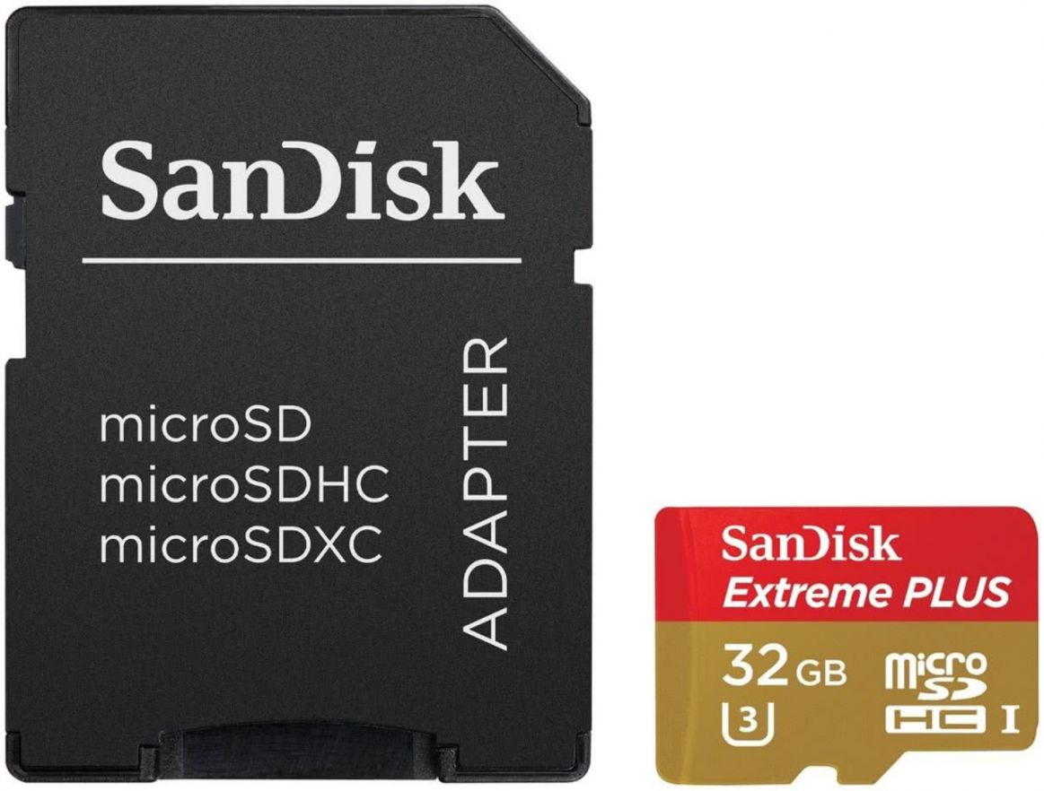 Sandisk Extreme Plus 32GB MicroSD kaart afbeelding 3