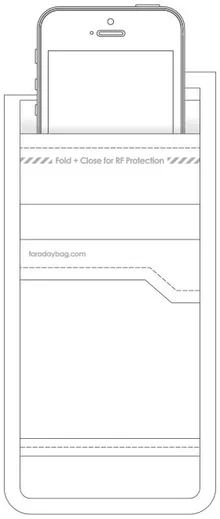 Disklabs Faraday Bag Phone Shield 1 (PS1) afbeelding 2