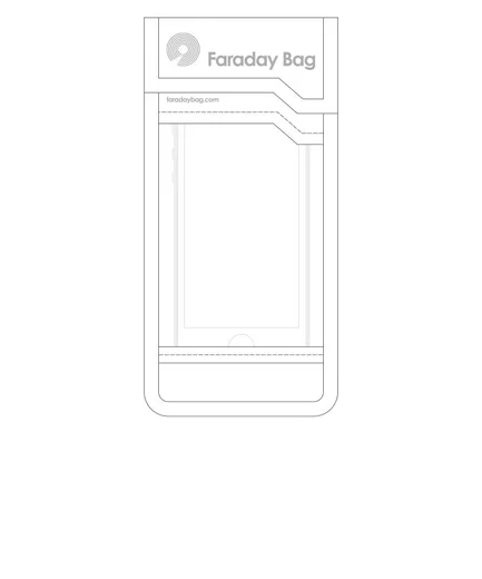 Disklabs Faraday Bag Phone Shield 2 (PS2) Met Window afbeelding 4