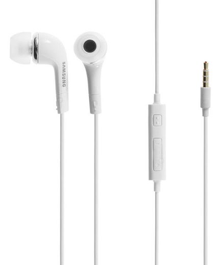 Originele Samsung EHS64 Oordopjes In-Ear Headset  3.5mm Jack Wit afbeelding 1