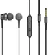 Baseus Lark Universele Bedrade In-Ear Oordopjes 3.5mm Jack Grijs afbeelding 1