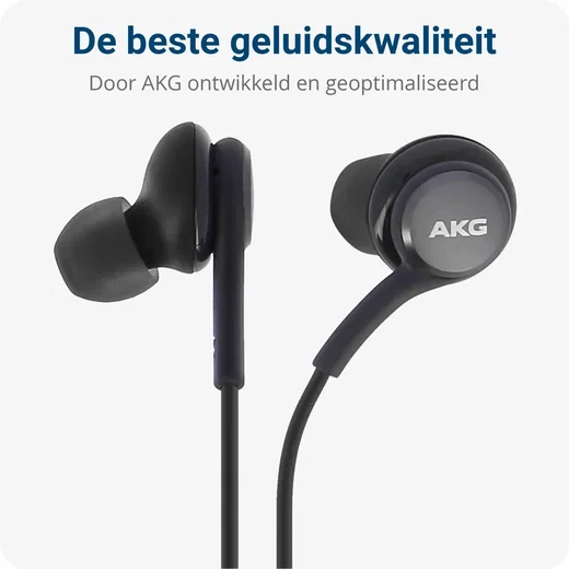 Originele Samsung AKG Headset Oordopjes met 3.5mm Jack Aansluiting Grijs afbeelding 2