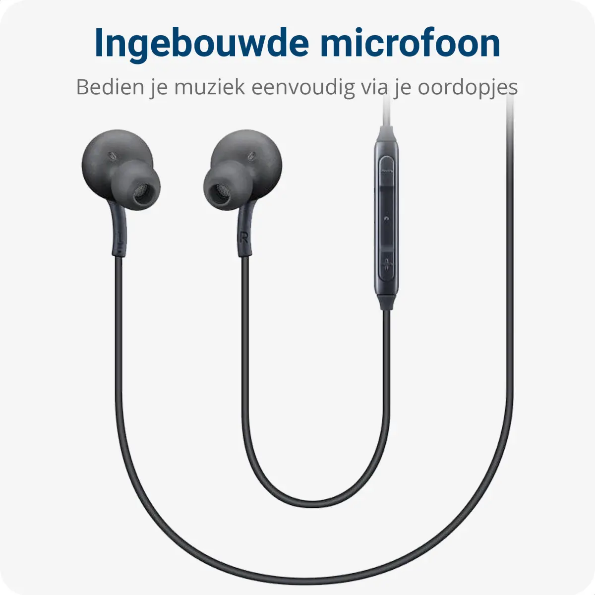 Originele Samsung AKG Headset Oordopjes met 3.5mm Jack Aansluiting Grijs afbeelding 3