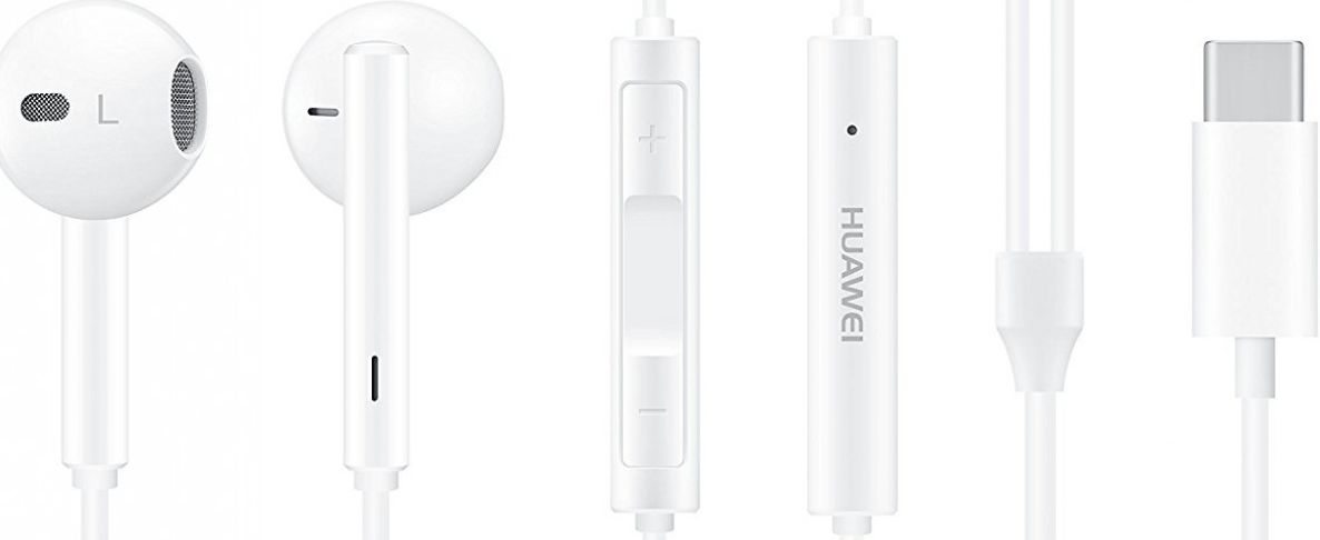 Huawei CM33 In-Ear Headset / Oordopjes met USB-C Aansluiting Wit afbeelding 5