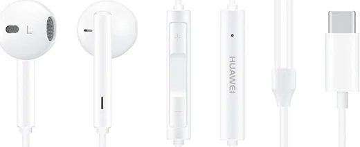 Huawei CM33 In-Ear Headset / Oordopjes met USB-C Aansluiting Wit afbeelding 5