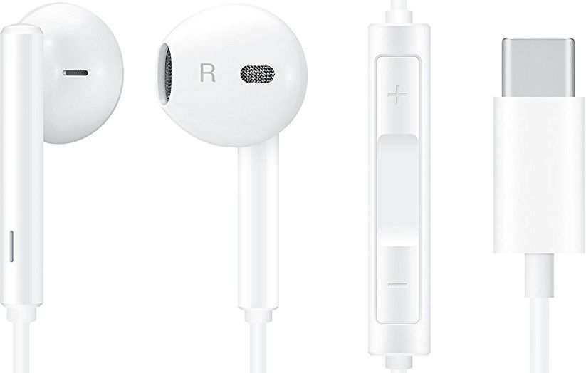 Huawei CM33 In-Ear Headset / Oordopjes met USB-C Aansluiting Wit afbeelding 3
