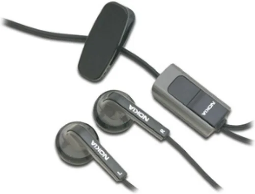 Nokia HS-48 Stereo 3,5mm Headset Zwart afbeelding 2