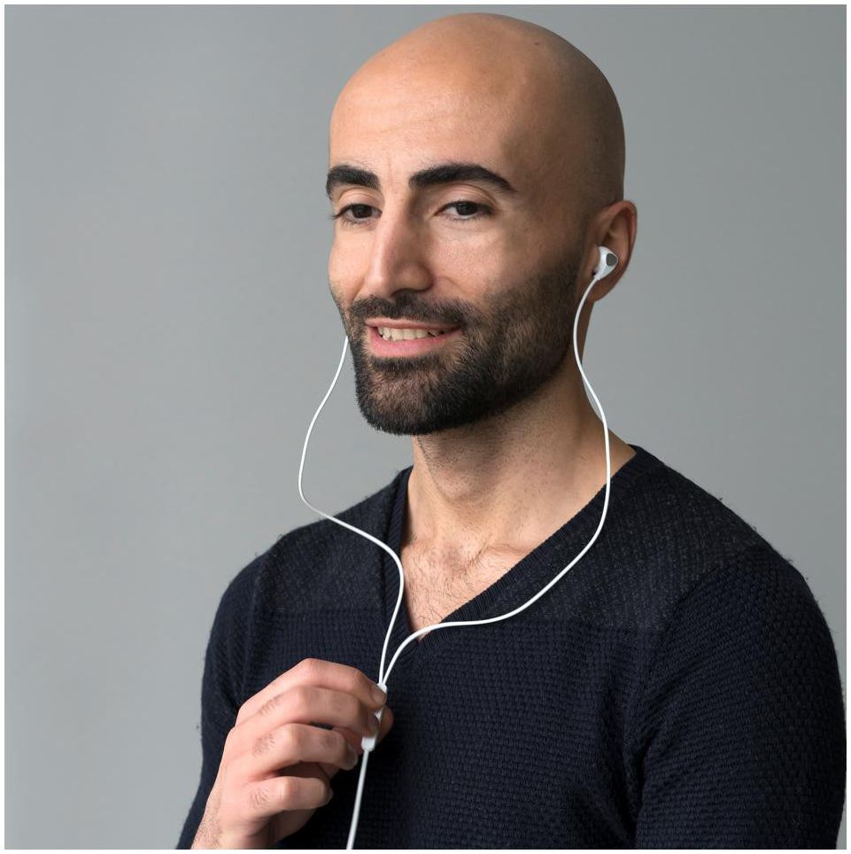 4Smarts Melody Headset met USB Type-C Aansluiting Wit afbeelding 4