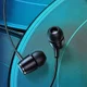 USAMS Mega Bass In-Ear Bedrade Oortjes Universeel (3.5mm Jack) Zwart afbeelding 7