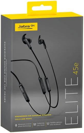 Jabra Elite 45e Bluetooth Headset Titanium Black afbeelding 5