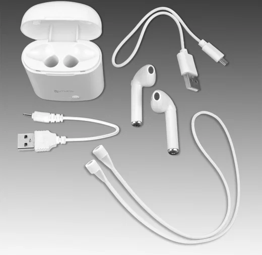 4smarts Eara Draadloze Oordopjes True Wireless Wit afbeelding 7