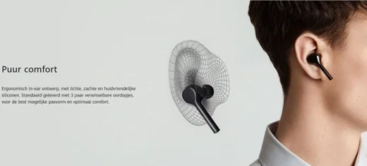 Huawei FreeBuds Lite Zwart afbeelding 10