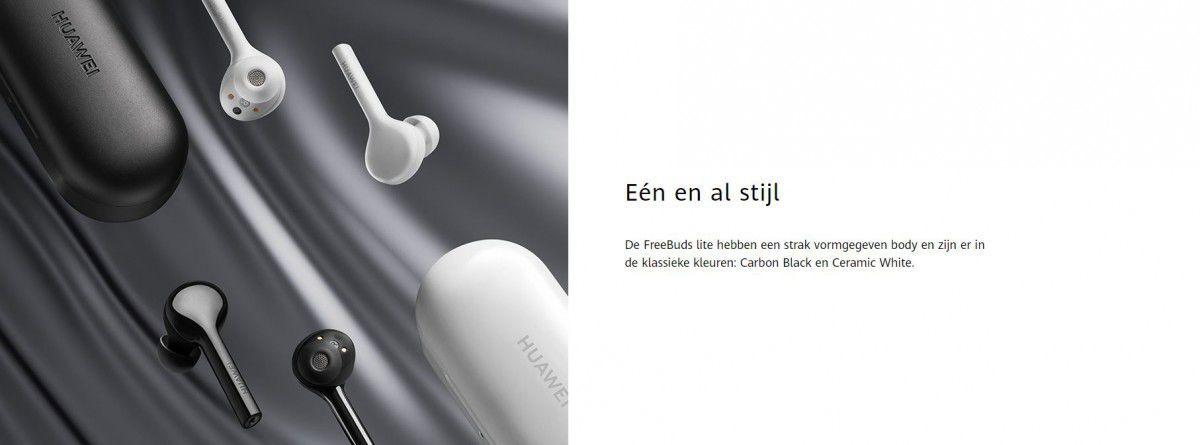 Huawei FreeBuds Lite Zwart afbeelding 11