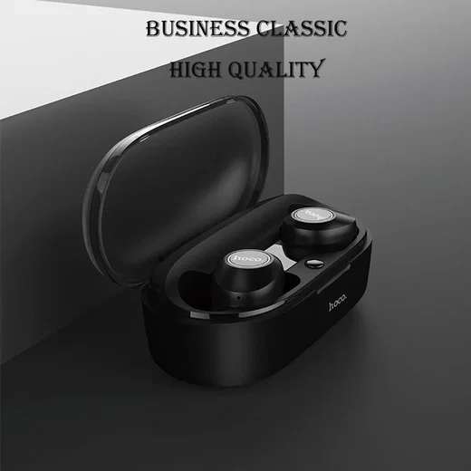 Hoco Joyous Draadloze Oordopjes In-Ear Zwart afbeelding 6