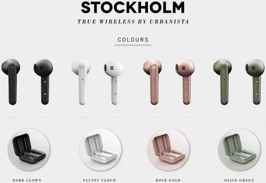 Urbanista Stockholm Draadloze Oordopjes voor Android en IOS Wit afbeelding 7