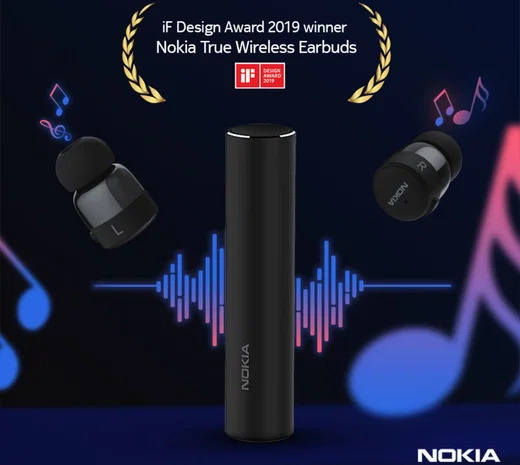 Nokia True Wireless EarBuds BH-705 Zwart afbeelding 8