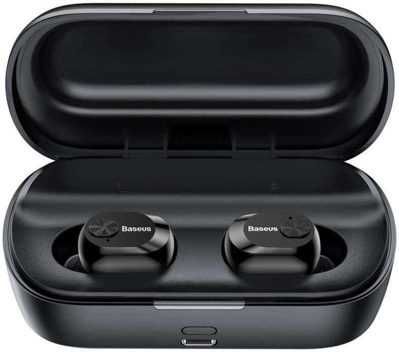 Baseus Encok W01 Draadloze Oordopjes True Wireless Headset Zwart afbeelding 5