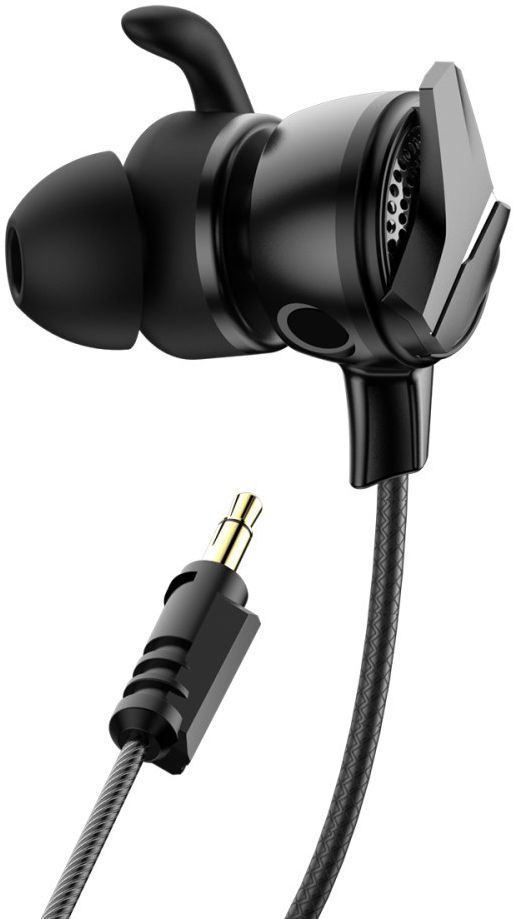 Baseus Gamo H15 Universele 3.5mm Jack Oordopjes met Microfoon Zwart afbeelding 8
