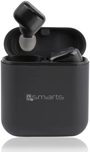 4smarts True Wireless Eara TWS Draadloze Oordopjes Zwart afbeelding 1