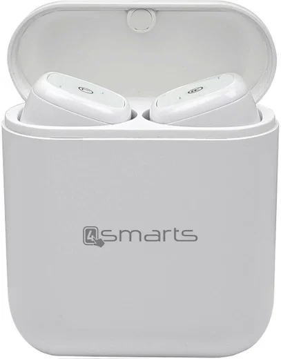 4Smarts True Wireless Eara TWS Draadloze Oordopjes Wit afbeelding 3