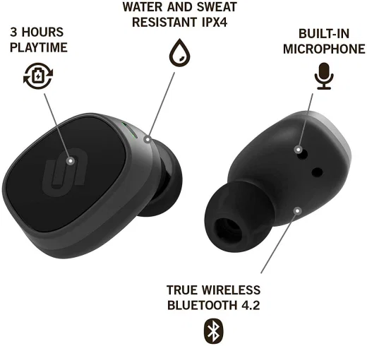 Urbanista Tokyo True Wireless Headset Zwart voor Android en IOS afbeelding 3