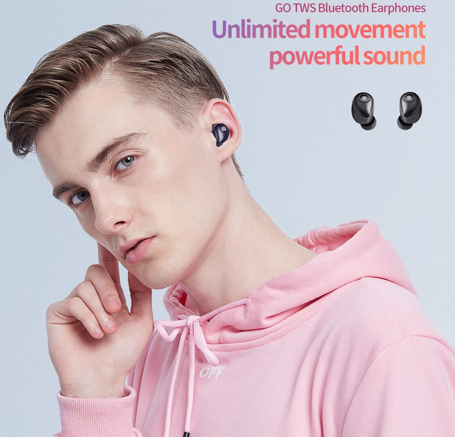 Nillkin Go True Wireless In-Ear Bluetooth Headset Zwart afbeelding 6