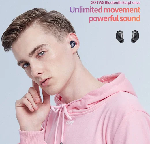 Nillkin Go True Wireless In-Ear Bluetooth Headset Zwart afbeelding 6