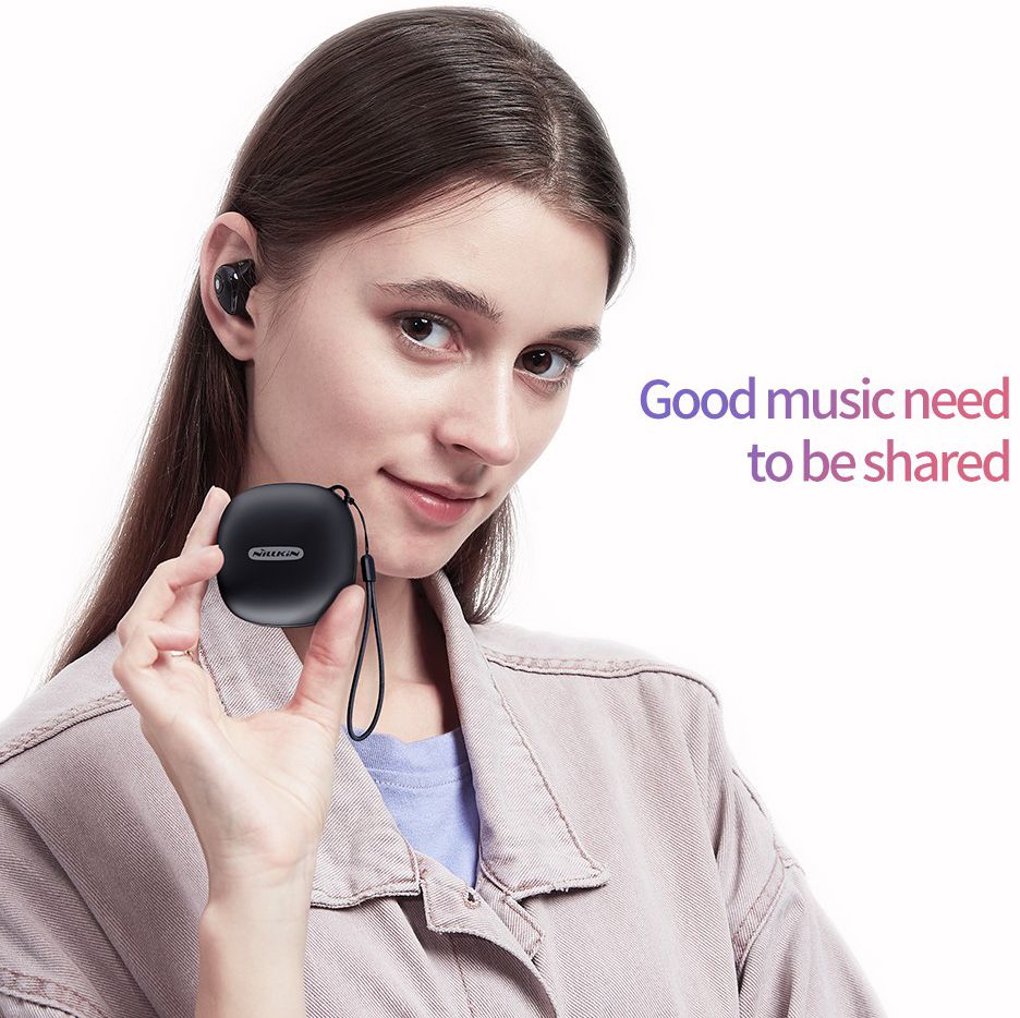 Nillkin Go True Wireless In-Ear Bluetooth Headset Zwart afbeelding 9
