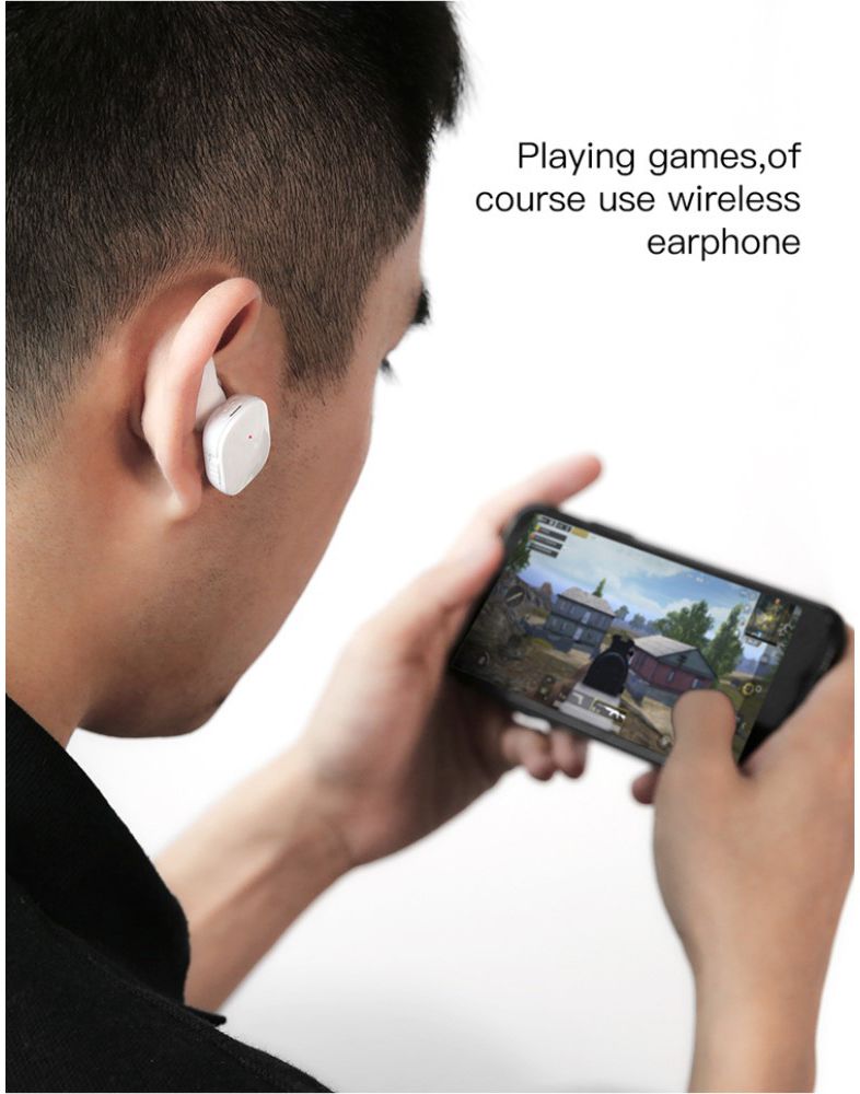 Baseus Encok W02 True Wireless Headset Zwart afbeelding 4