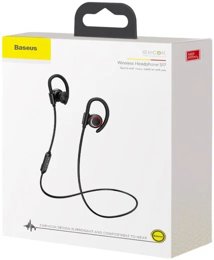 Baseus Encok S17 Draadloze Sport Oordopjes Zwart afbeelding 29