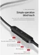Baseus Encok S17 Draadloze Sport Oordopjes Zwart afbeelding 3