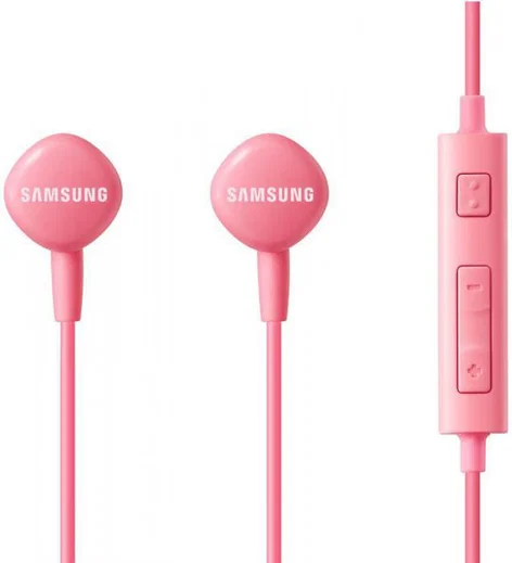 Samsung EO-HS130 Wired In-Ear Oordopjes Telefoon Headset Roze afbeelding 1