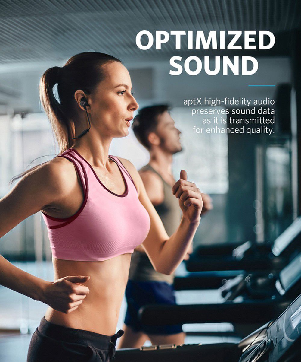 Anker Soundcore Spirit Pro In-Ear Bluetooth Headset Zwart/Grijs afbeelding 6