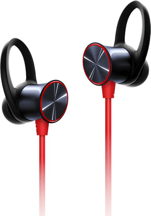 Originele OnePlus Bullets Draadloze Bluetooth In-Ear Headset Rood afbeelding 2
