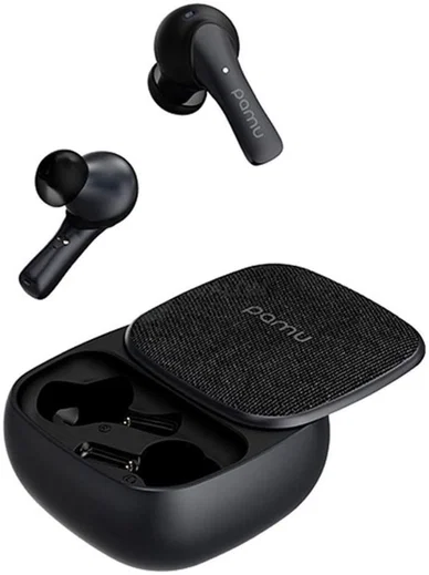 Padmate PaMU Slide True Wireless In-Ear Bluetooth Headset Zwart afbeelding 1