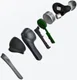 Padmate PaMU Slide True Wireless In-Ear Bluetooth Headset Zwart afbeelding 8