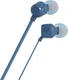 JBL T110 In-Ear 3.5mm Mini-Jack Headset Blauw afbeelding 1
